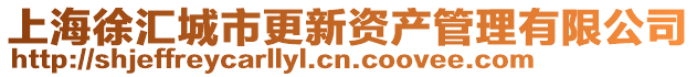 上海徐匯城市更新資產(chǎn)管理有限公司