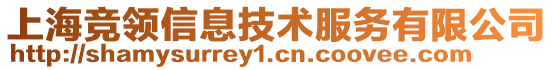 上海競領(lǐng)信息技術(shù)服務(wù)有限公司