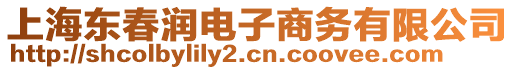 上海東春潤(rùn)電子商務(wù)有限公司