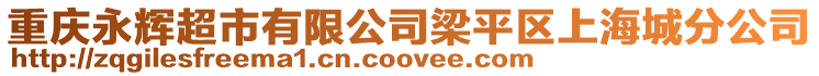 重慶永輝超市有限公司梁平區上海城分公司