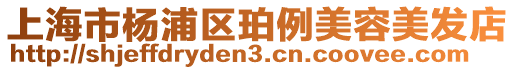 上海市楊浦區珀例美容美發店
