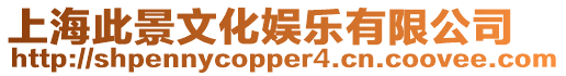 上海此景文化娛樂有限公司