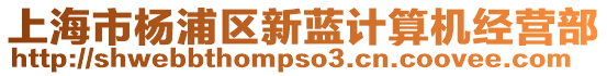 上海市楊浦區(qū)新藍(lán)計(jì)算機(jī)經(jīng)營部