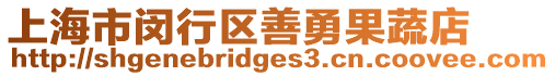 上海市閔行區(qū)善勇果蔬店