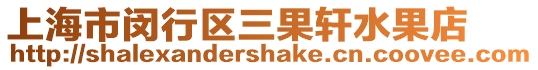 上海市閔行區三果軒水果店