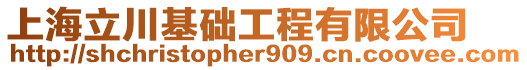 上海立川基礎(chǔ)工程有限公司