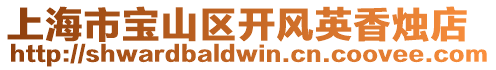 上海市寶山區開風英香燭店