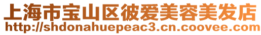 上海市寶山區(qū)彼愛美容美發(fā)店