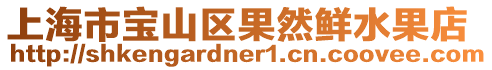 上海市寶山區果然鮮水果店