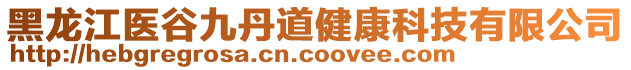 黑龍江醫(yī)谷九丹道健康科技有限公司