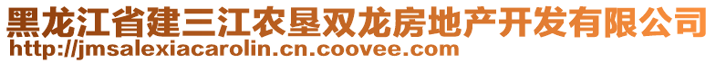 黑龍江省建三江農(nóng)墾雙龍房地產(chǎn)開發(fā)有限公司