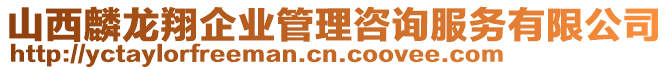 山西麟龍翔企業(yè)管理咨詢服務(wù)有限公司