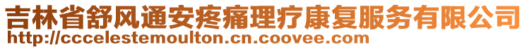 吉林省舒風通安疼痛理療康復服務有限公司