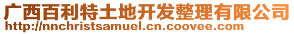 廣西百利特土地開發整理有限公司