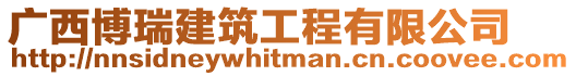廣西博瑞建筑工程有限公司