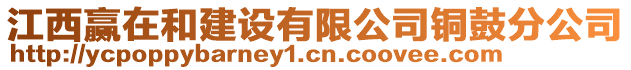 江西贏在和建設有限公司銅鼓分公司