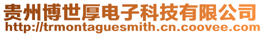 貴州博世厚電子科技有限公司
