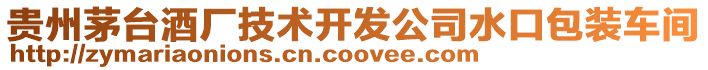 貴州茅臺(tái)酒廠技術(shù)開(kāi)發(fā)公司水口包裝車(chē)間