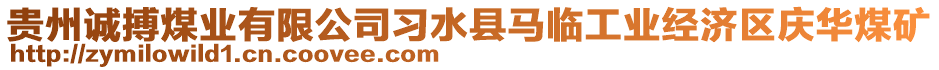 貴州誠搏煤業(yè)有限公司習水縣馬臨工業(yè)經(jīng)濟區(qū)慶華煤礦