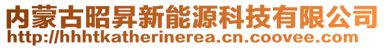 內(nèi)蒙古昭昇新能源科技有限公司