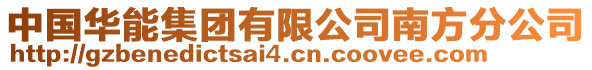 中國(guó)華能集團(tuán)有限公司南方分公司