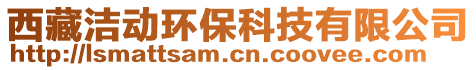 西藏潔動(dòng)環(huán)保科技有限公司