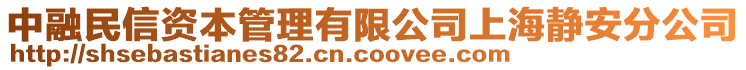 中融民信資本管理有限公司上海靜安分公司