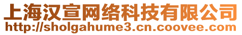 上海漢宣網(wǎng)絡(luò)科技有限公司