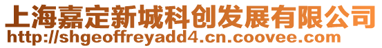 上海嘉定新城科創(chuàng)發(fā)展有限公司