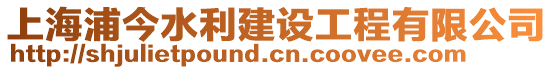 上海浦今水利建設工程有限公司