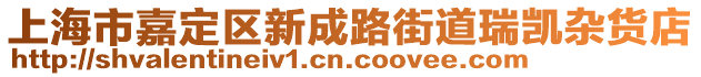 上海市嘉定區新成路街道瑞凱雜貨店