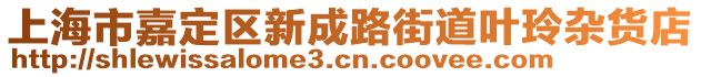 上海市嘉定區新成路街道葉玲雜貨店