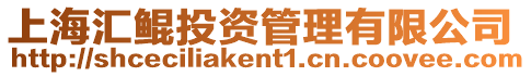 上海匯鯤投資管理有限公司