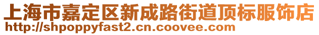 上海市嘉定區新成路街道頂標服飾店