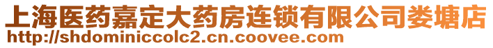 上海醫藥嘉定大藥房連鎖有限公司婁塘店
