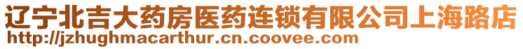 遼寧北吉大藥房醫藥連鎖有限公司上海路店