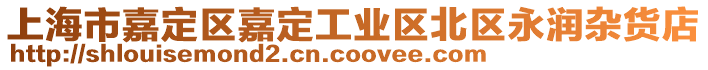 上海市嘉定區(qū)嘉定工業(yè)區(qū)北區(qū)永潤雜貨店