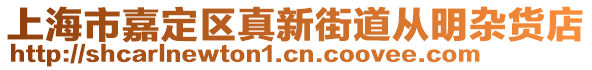 上海市嘉定區(qū)真新街道從明雜貨店