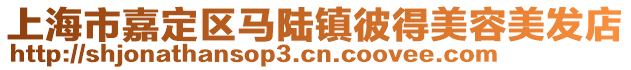 上海市嘉定區馬陸鎮彼得美容美發店