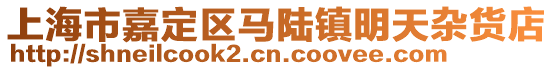 上海市嘉定區(qū)馬陸鎮(zhèn)明天雜貨店