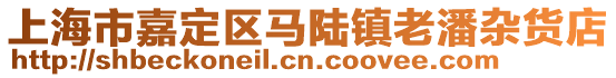 上海市嘉定區(qū)馬陸鎮(zhèn)老潘雜貨店