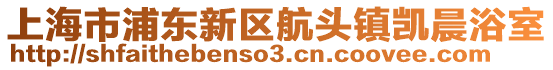 上海市浦東新區航頭鎮凱晨浴室