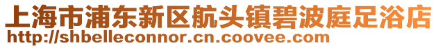 上海市浦東新區(qū)航頭鎮(zhèn)碧波庭足浴店