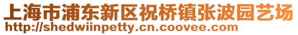 上海市浦東新區祝橋鎮張波園藝場