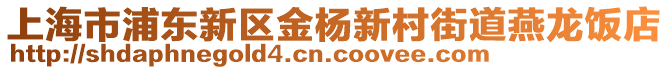 上海市浦東新區金楊新村街道燕龍飯店