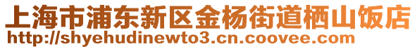 上海市浦東新區(qū)金楊街道棲山飯店