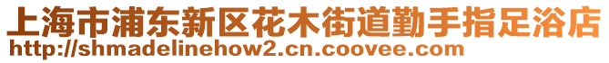 上海市浦東新區花木街道勤手指足浴店