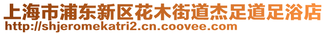 上海市浦東新區花木街道杰足道足浴店