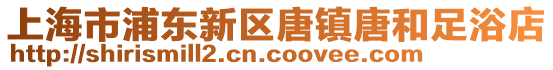 上海市浦東新區唐鎮唐和足浴店