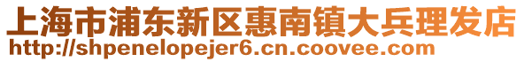 上海市浦東新區(qū)惠南鎮(zhèn)大兵理發(fā)店